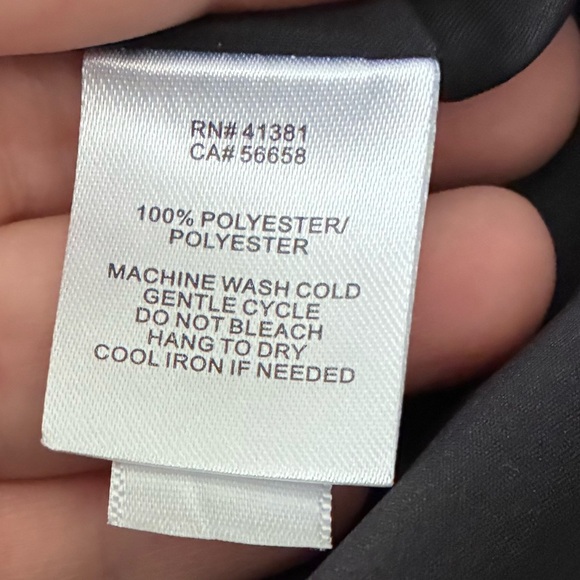 Lauren Ralph Lauren Black and White Dotted Off-Shoulder Sheath Dress 14 - Picture 12 of 14